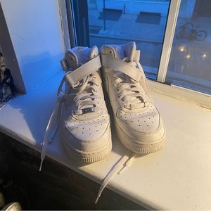 Nike Kids Air Force 1 High LE White